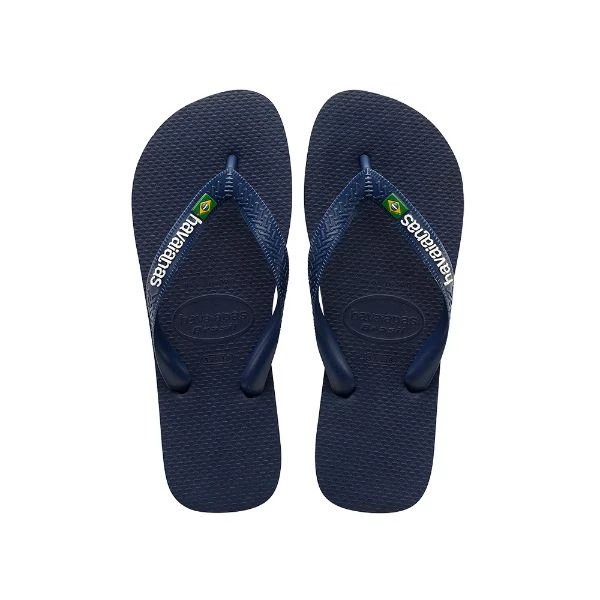 HAVAIANAS - Unisex Brazil Logo (Navy Blue) Footwear 3 HAVAIANAS - Unisex Brazil Logo (Navy Blue) Footwear