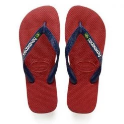 HAVAIANAS - Unisex Brazil Logo (Red) Footwear