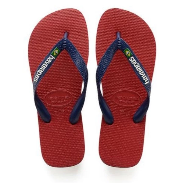 HAVAIANAS - Unisex Brazil Logo (Red) Footwear 3 HAVAIANAS - Unisex Brazil Logo (Red) Footwear