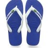 HAVAIANAS - Unisex Brazil Logo (Marine Blue) Footwear 2 HAVAIANAS - Unisex Brazil Logo (Marine Blue) Footwear