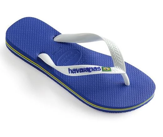 HAVAIANAS - Unisex Brazil Logo (Marine Blue) Footwear 4 HAVAIANAS - Unisex Brazil Logo (Marine Blue) Footwear