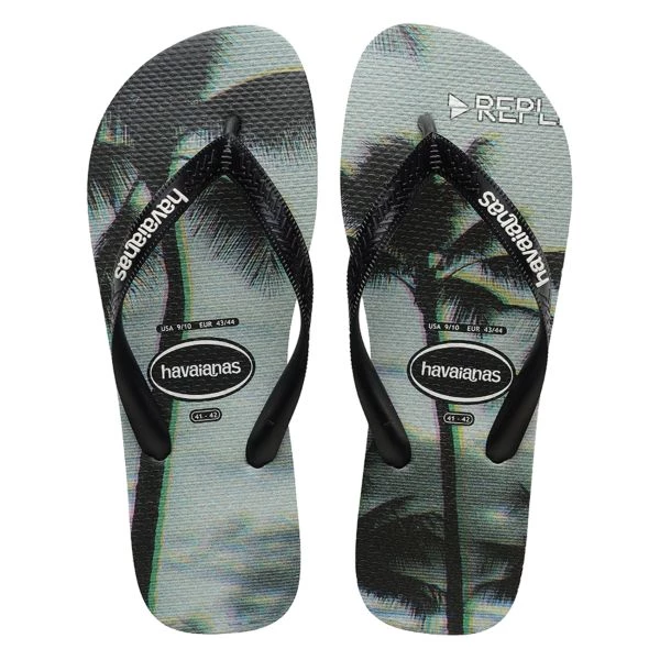 Footwear HAVAIANAS - Men's Top Photoprint Flip Flops 3 Footwear HAVAIANAS - Men's Top Photoprint Flip Flops