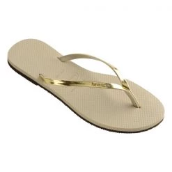 Footwear HAVAIANAS - Ladies You Metallic Flip Flops 12 Footwear HAVAIANAS - Ladies You Metallic Flip Flops