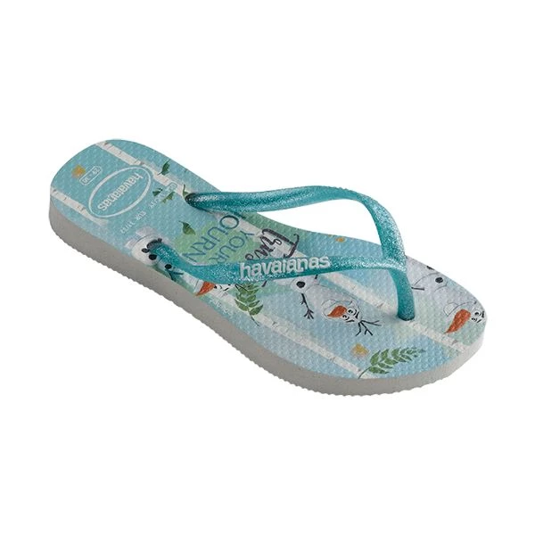 HAVAIANAS - Kids Slim Frozen Flip Flops 5 HAVAIANAS - Kids Slim Frozen Flip Flops