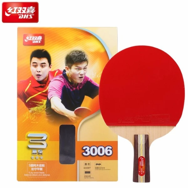 DHS - Table Tennis Racket 3 Stars (3006) 5 DHS - Table Tennis Racket 3 Stars (3006)