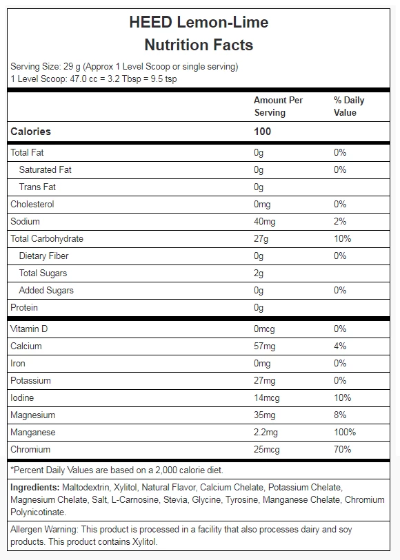 HAMMER - Heed Sports Drink (High Energy Electrolyte) 10 HAMMER - Heed Sports Drink (High Energy Electrolyte)
