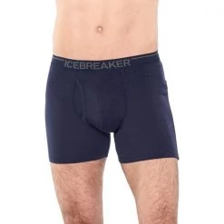 Icebreaker ICE BREAKER - Men's Anatomica Boxers With Fly Run/Trail