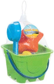 Accessories TOYSMITH - 4 Pc Beach Bucket Set