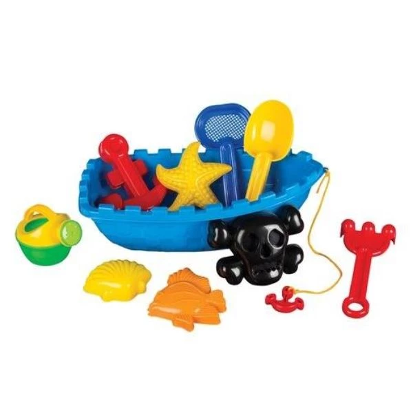 TOYSMITH - Pirate Ship Beach Toys Set Accessories 3 TOYSMITH - Pirate Ship Beach Toys Set Accessories