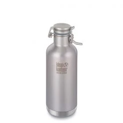 KleanKanteen Nutrition/Hydration KLEAN KANTEEN - Insulated Classic Vacuum Growler (w/Swing Lok Cap) - 32oz - Brushed Stainless Steel