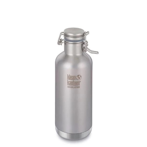 KleanKanteen Nutrition/Hydration KLEAN KANTEEN - Insulated Classic Vacuum Growler (w/Swing Lok Cap) - 32oz - Brushed Stainless Steel 3 KleanKanteen Nutrition/Hydration KLEAN KANTEEN - Insulated Classic Vacuum Growler (w/Swing Lok Cap) - 32oz - Brushed Stainless Steel