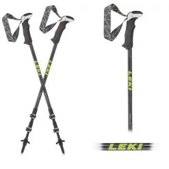 LEKI - Makalu Lite Pair (Lime/White) Run/Trail