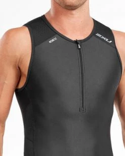 2XU - Men's Perform Multisport Singlet Run/Trail