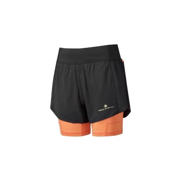 RONHILL - Women's Tech Ultra Twin Short 3 RONHILL - Women's Tech Ultra Twin Short