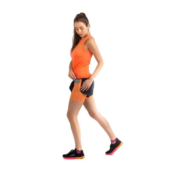 RONHILL - Women's Tech Ultra Twin Short 9 RONHILL - Women's Tech Ultra Twin Short