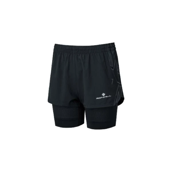 RONHILL - Women's Tech Marathon Twin Short 3 RONHILL - Women's Tech Marathon Twin Short