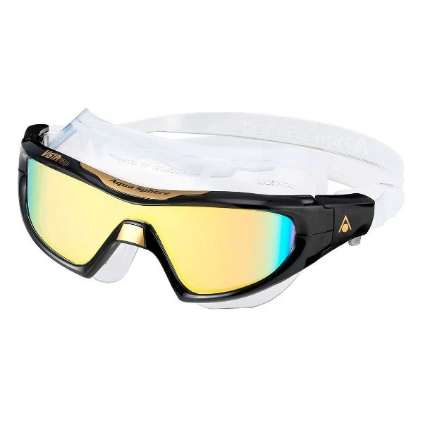 AQUA SPHERE - Vista Pro Swim Goggles - Titanium Mirrored 10 AQUA SPHERE - Vista Pro Swim Goggles - Titanium Mirrored