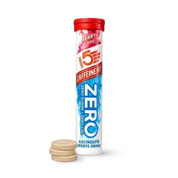 HIGH5 - Zero CAFFEINE Hit Electrolyte Drink Tablets (20 Tablets Per Tube) Nutrition/Hydration 3 HIGH5 - Zero CAFFEINE Hit Electrolyte Drink Tablets (20 Tablets Per Tube) Nutrition/Hydration
