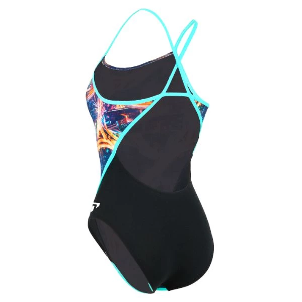AQUA SPHERE - Phelps Trafic Racing Back Costume (Multicolor / Black) One Piece/Swimsuit 6 AQUA SPHERE - Phelps Trafic Racing Back Costume (Multicolor / Black) One Piece/Swimsuit