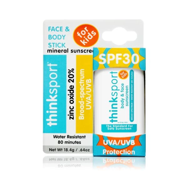 Skin Care THINKSPORT - Kids Safe Sunscreen Stick SPF 30+ (0.64oz / 18.4g) 5 Skin Care THINKSPORT - Kids Safe Sunscreen Stick SPF 30+ (0.64oz / 18.4g)