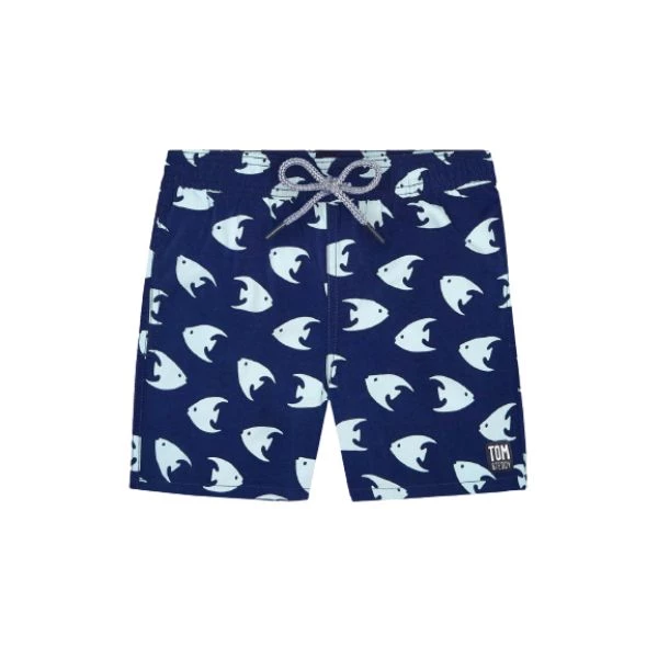 Tom&Teddy TOM & TEDDY - Boy's Shorts (Deep Blue/Angel Fish) 4 Tom&Teddy TOM & TEDDY - Boy's Shorts (Deep Blue/Angel Fish)
