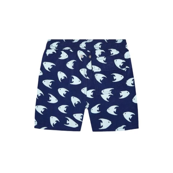 Tom&Teddy TOM & TEDDY - Boy's Shorts (Deep Blue/Angel Fish) 7 Tom&Teddy TOM & TEDDY - Boy's Shorts (Deep Blue/Angel Fish)