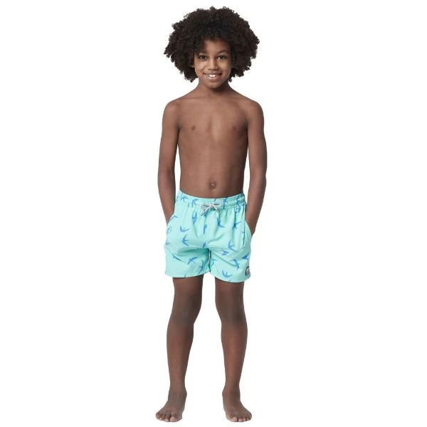 Tom&Teddy TOM & TEDDY - Boy's Shorts (Aqua Green Birds) 3 Tom&Teddy TOM & TEDDY - Boy's Shorts (Aqua Green Birds)