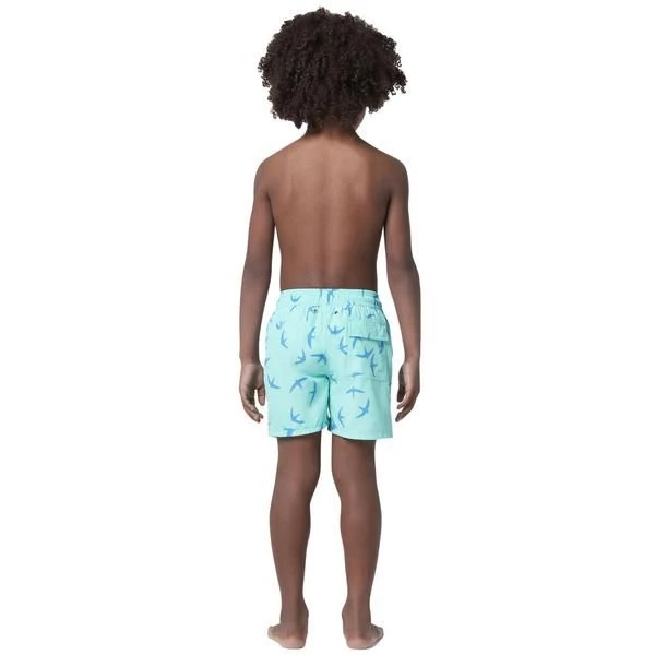 Tom&Teddy TOM & TEDDY - Boy's Shorts (Aqua Green Birds) 5 Tom&Teddy TOM & TEDDY - Boy's Shorts (Aqua Green Birds)