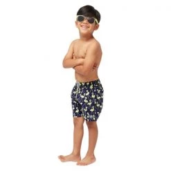Tom&Teddy TOM & TEDDY - Boy's Shorts (Dark Blue & Yellow Flamingo) Other Sports 8 Tom&Teddy TOM & TEDDY - Boy's Shorts (Dark Blue & Yellow Flamingo) Other Sports