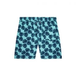 Tom&Teddy TOM & TEDDY - Men's Shorts (Aqua & Navy Leaves) Other Sports 13 Tom&Teddy TOM & TEDDY - Men's Shorts (Aqua & Navy Leaves) Other Sports