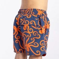 Tom&Teddy Other Sports TOM & TEDDY - Boy's Shorts (Blue & Orange Octopus) 7 Tom&Teddy Other Sports TOM & TEDDY - Boy's Shorts (Blue & Orange Octopus)