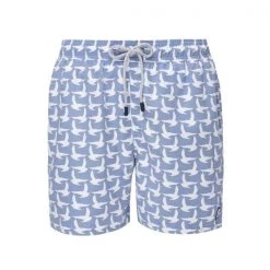 Tom&Teddy TOM & TEDDY - Men's Shorts (Seagulls Ice Blue) Other Sports