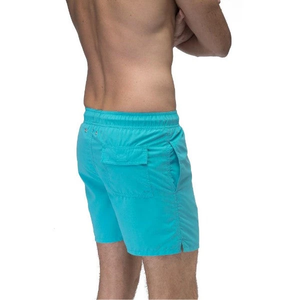 Tom&Teddy TOM & TEDDY - Men's Shorts (Solid Pool Blue) Other Sports 5 Tom&Teddy TOM & TEDDY - Men's Shorts (Solid Pool Blue) Other Sports