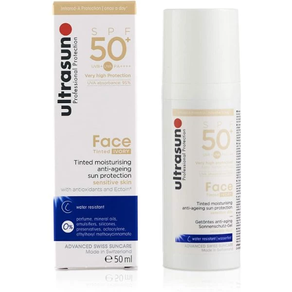 ULTRASUN - Face Tinted SPF 50+ Ivory Skin Care 3 ULTRASUN - Face Tinted SPF 50+ Ivory Skin Care