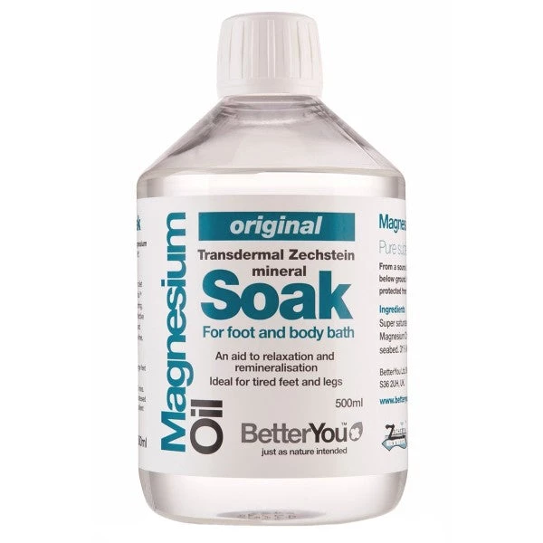 BETTERYOU - Magnesium Soak (500ml) Supplements 3 BETTERYOU - Magnesium Soak (500ml) Supplements