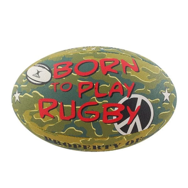 Team Sports GILBERT - Born To Play Rugby Ball (Size 5) 3 Team Sports GILBERT - Born To Play Rugby Ball (Size 5)