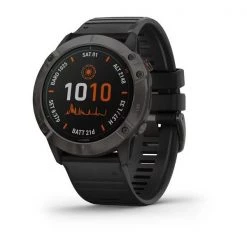GARMIN - Fenix 6X Pro (Solar Edition Titanium Carbon Gray)