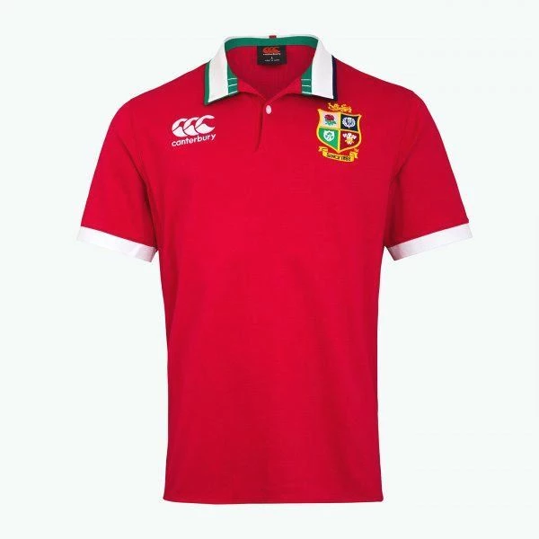 CANTERBURY - Men's British & Irish Lions Short Sleeves Classic Jersey Team Sports 3 CANTERBURY - Men's British & Irish Lions Short Sleeves Classic Jersey Team Sports