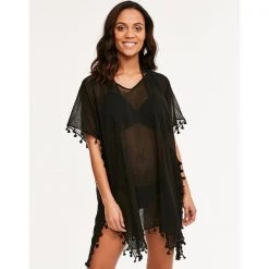 SEAFOLLY - Beach Basics Amnesia Kaftan Beach & Leisure