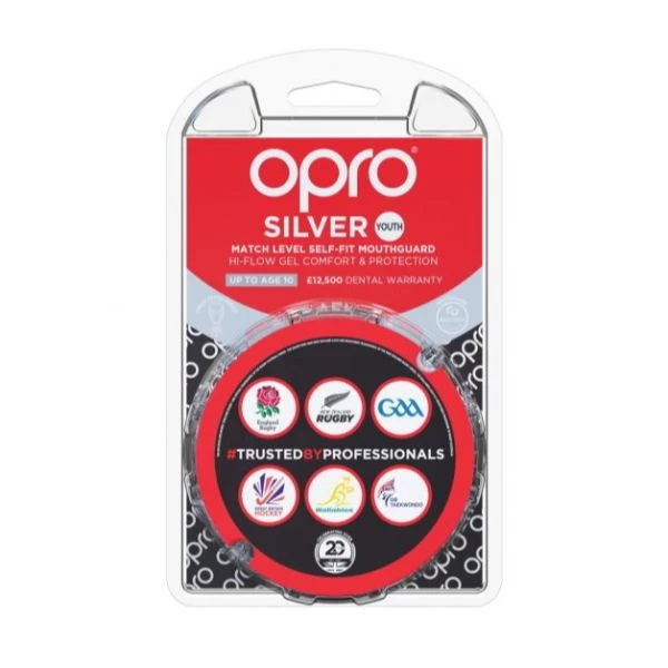 Team Sports OPRO - Silver Mouthguard (Junior) 4 Team Sports OPRO - Silver Mouthguard (Junior)