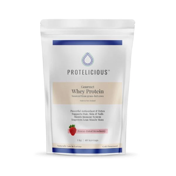 Nutrition/Hydration PROTELICIOUS - Whey Protein Strawberry 3 Nutrition/Hydration PROTELICIOUS - Whey Protein Strawberry